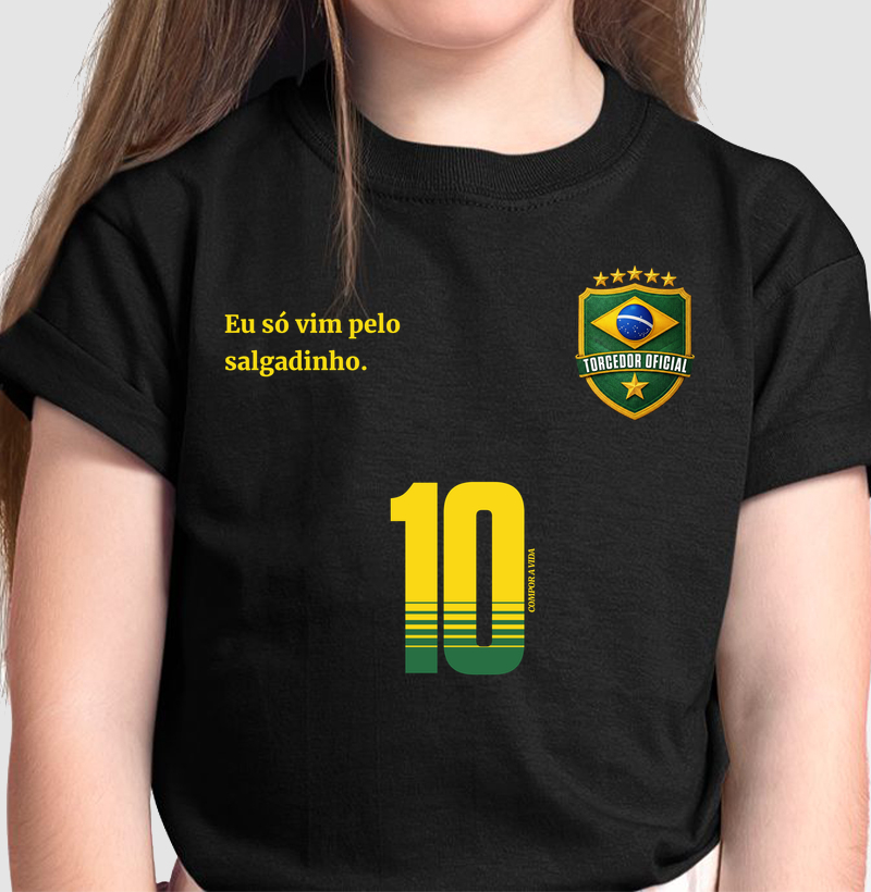 Eu só vim pelo salgadinho. - Torcedor Oficial