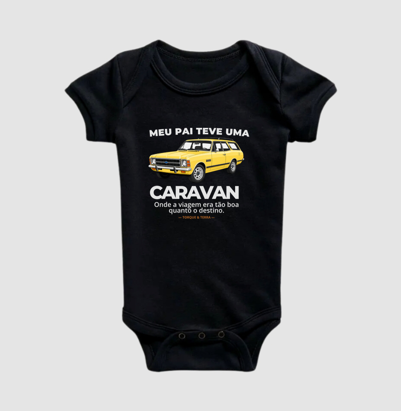 Meu pai teve uma - CARAVAN - amarela