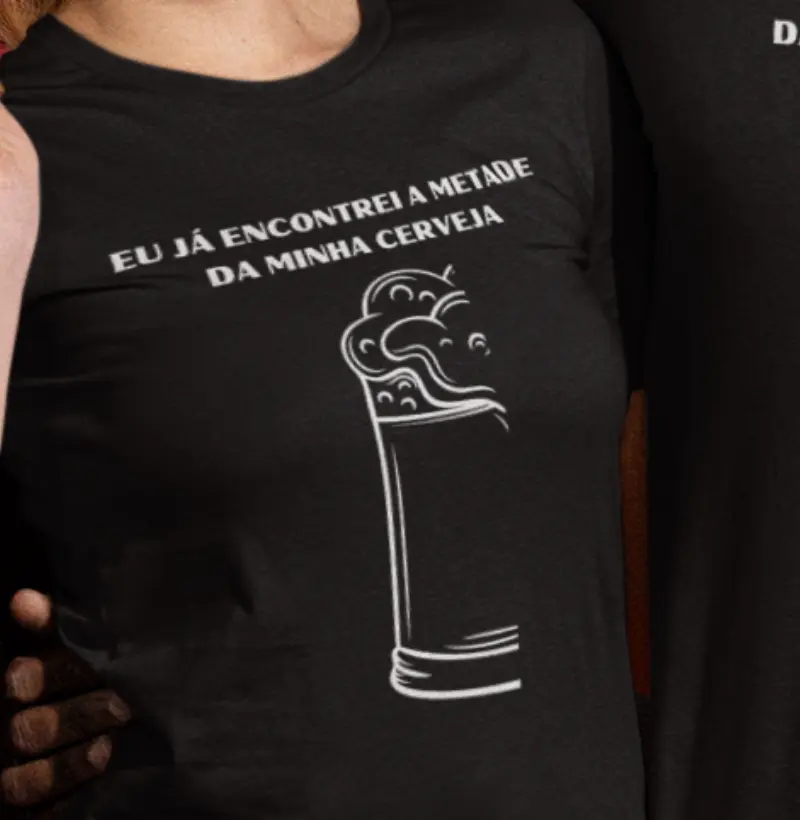 Metade da minha cerveja