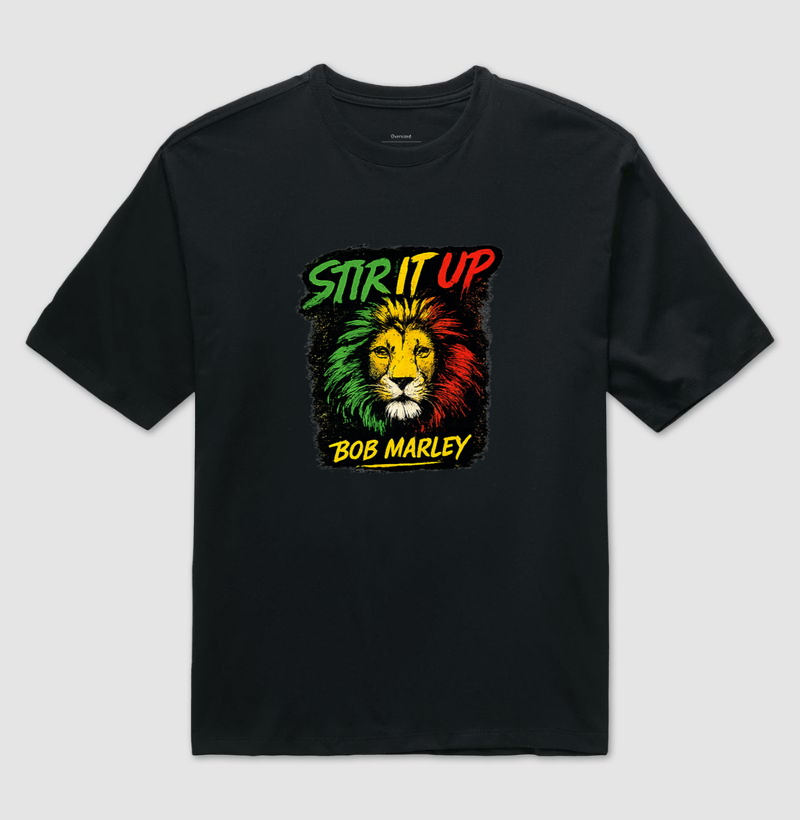 🔥 Camiseta Stir It Up – Bob Marley