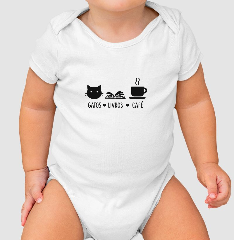 Gatos + Livros + Café