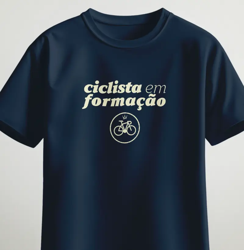 Ciclista em formação