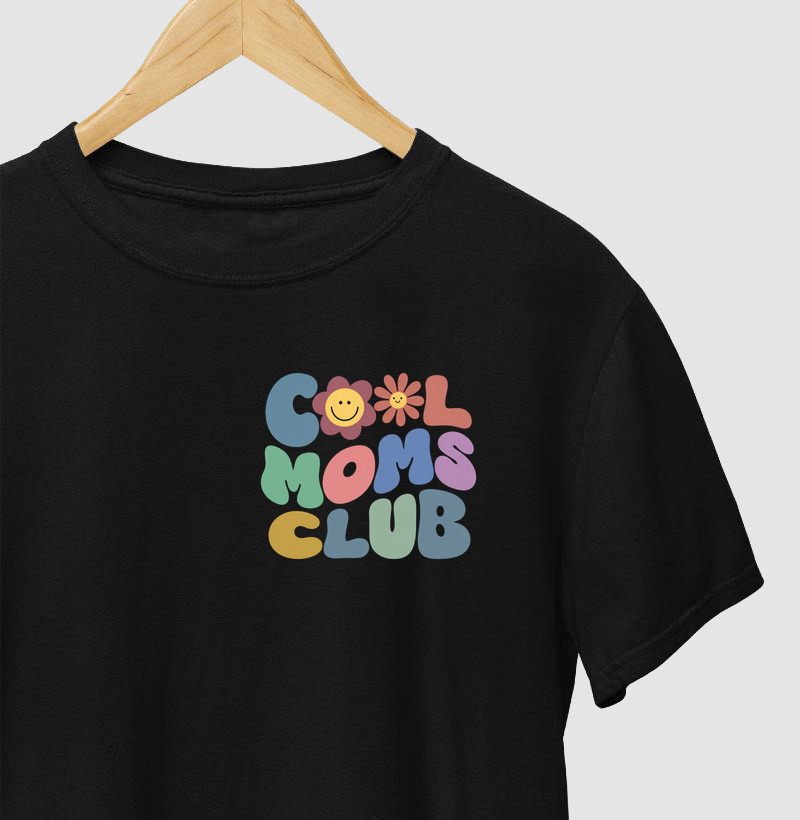 Camiseta Cool Moms Club  (estampa P)