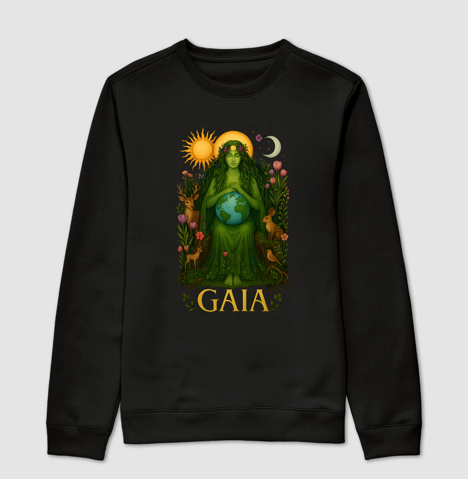 Camiseta Deusas - Gaia, Mãe Terra