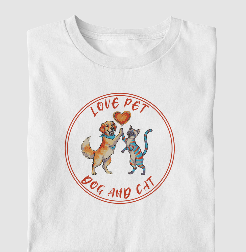 Camiseta Love Pet