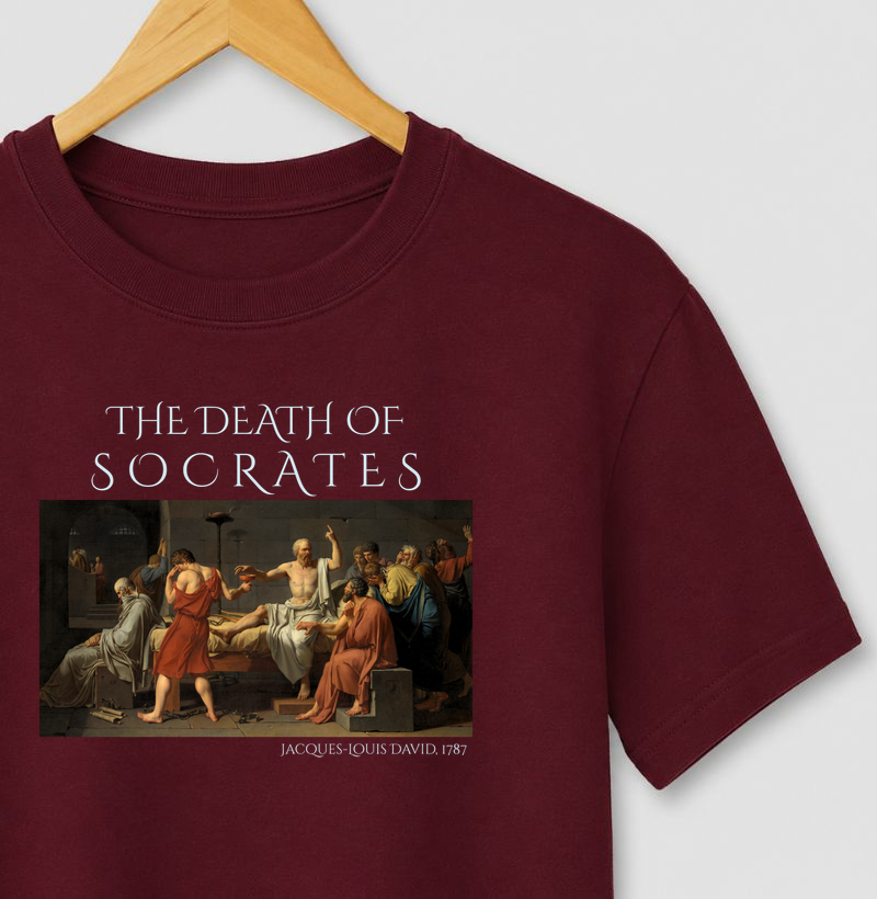A Morte de Sócrates — Jacques-Louis David, 1787