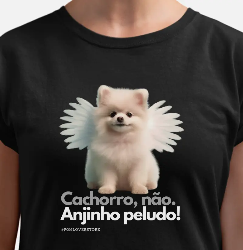 Cachorro não, anjinho peludo!