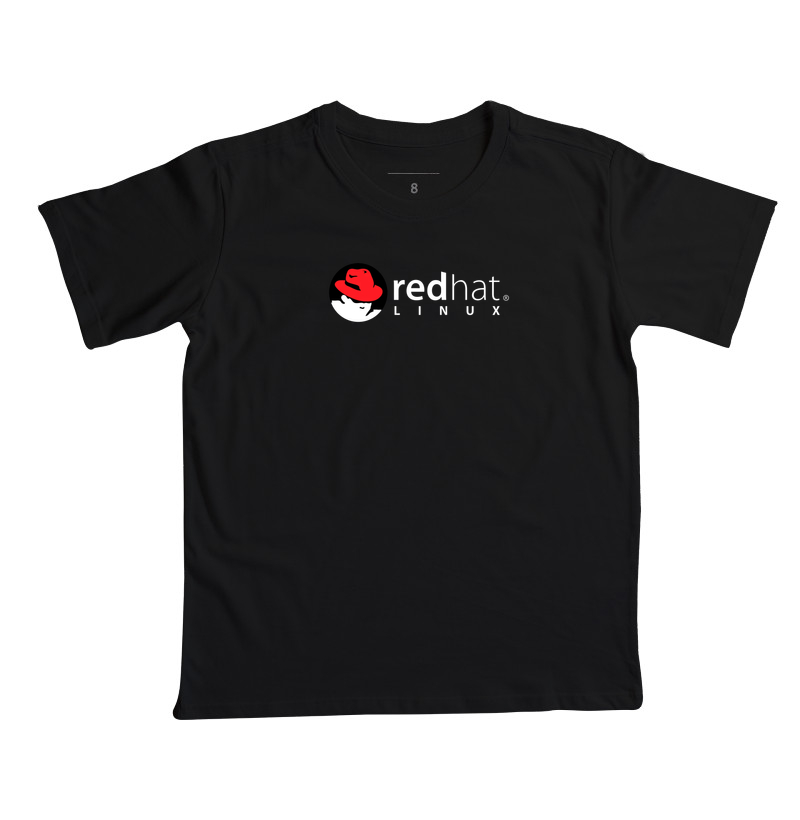 "RedHat Linux" T.I - Camiseta Infantil