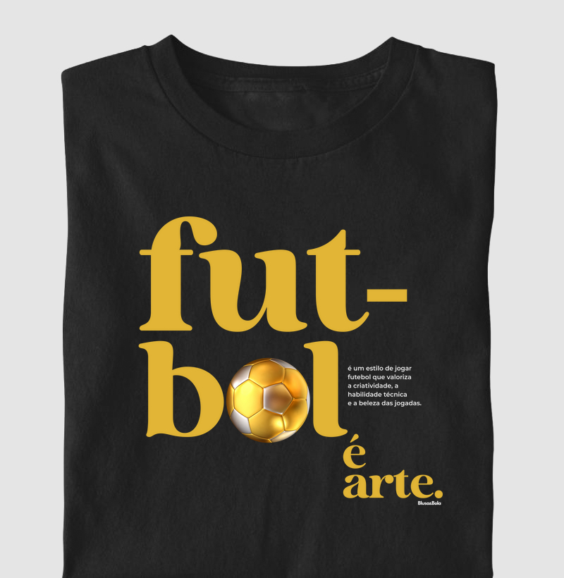 Camiseta Fut é Arte