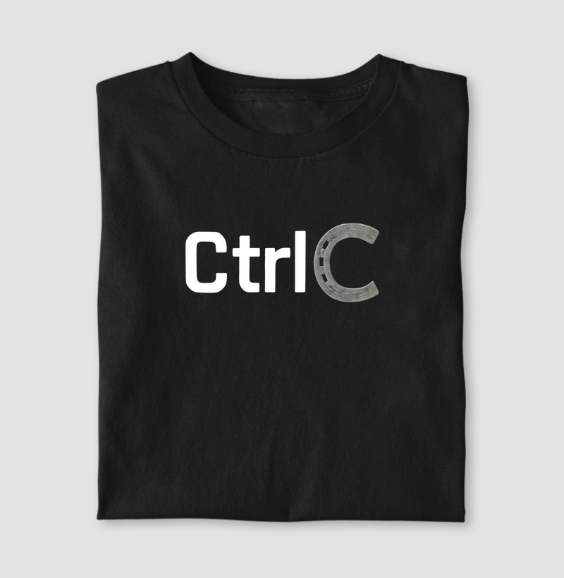 Camiseta Dia dos Pais - CTRL C - Algodão 30.1 