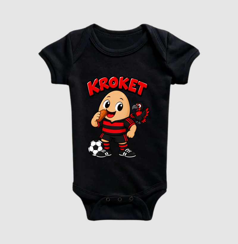 Egg Kroket : Nação - Body Infantil
