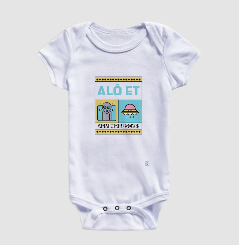 Body Infantil "ALÔ ET"