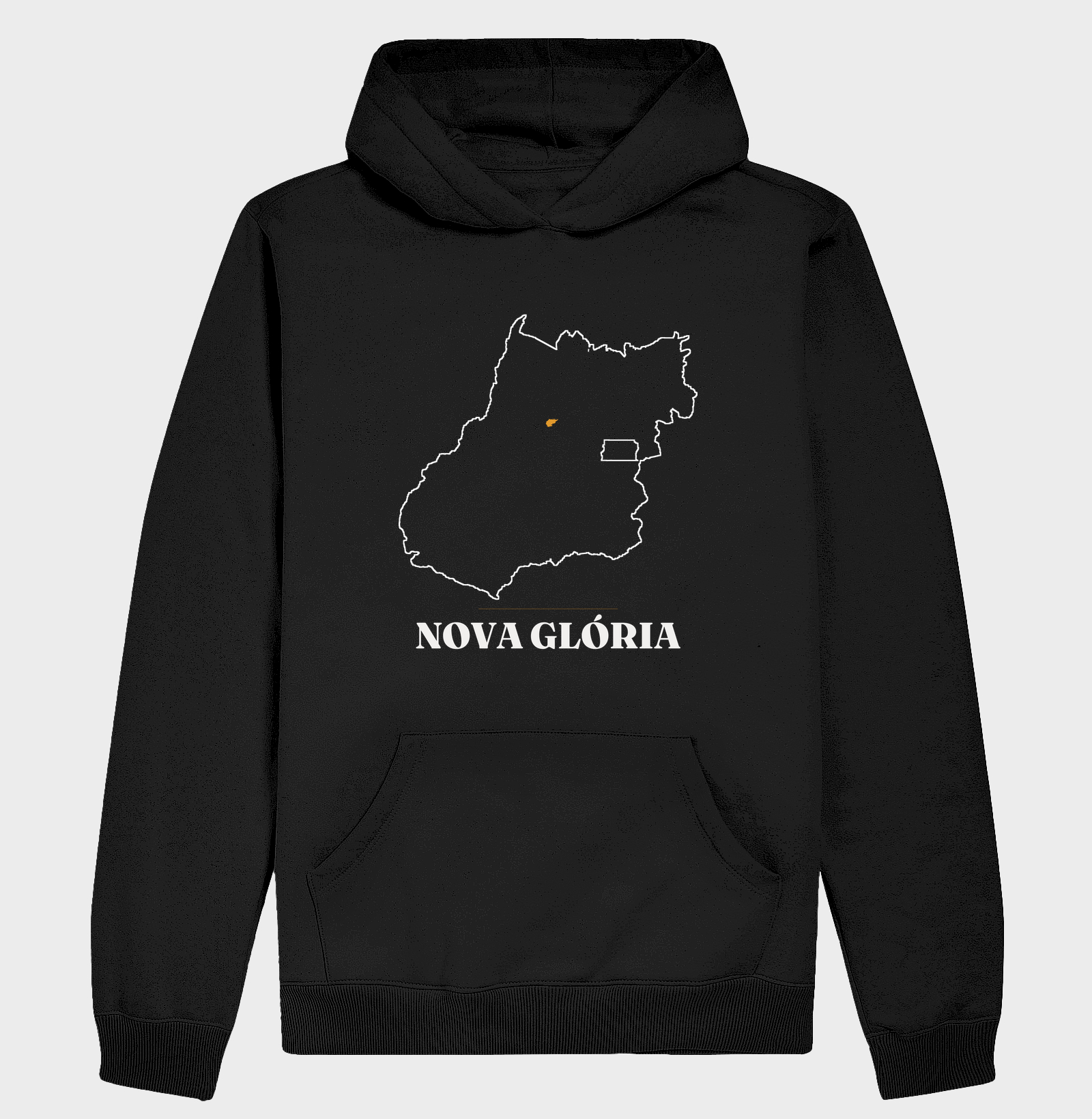 Nova Glória | Traço GO - Hoodie Moletom