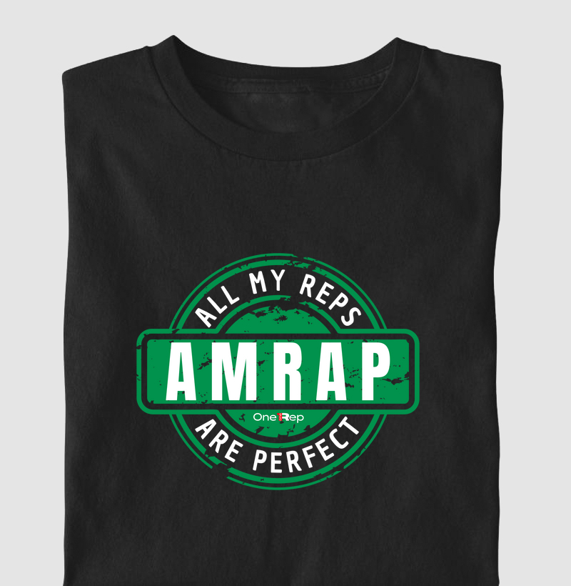 AMRAP - All My Reps Are Perfect (Masc. e Fem.)