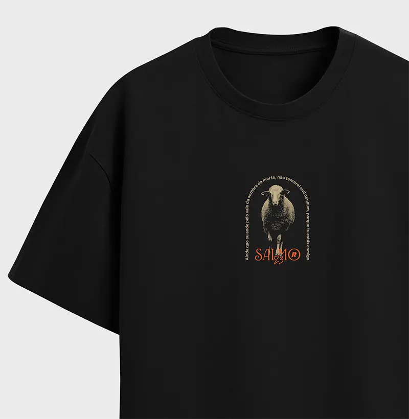 Camiseta SALMO 23 - Oversized