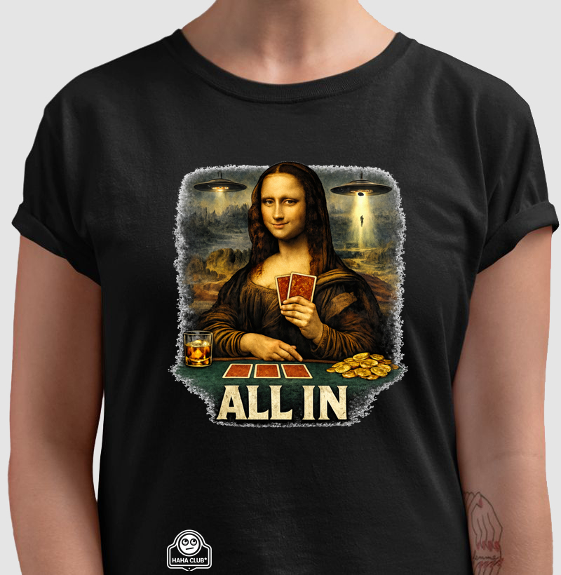 Camiseta All In Mona Lisa