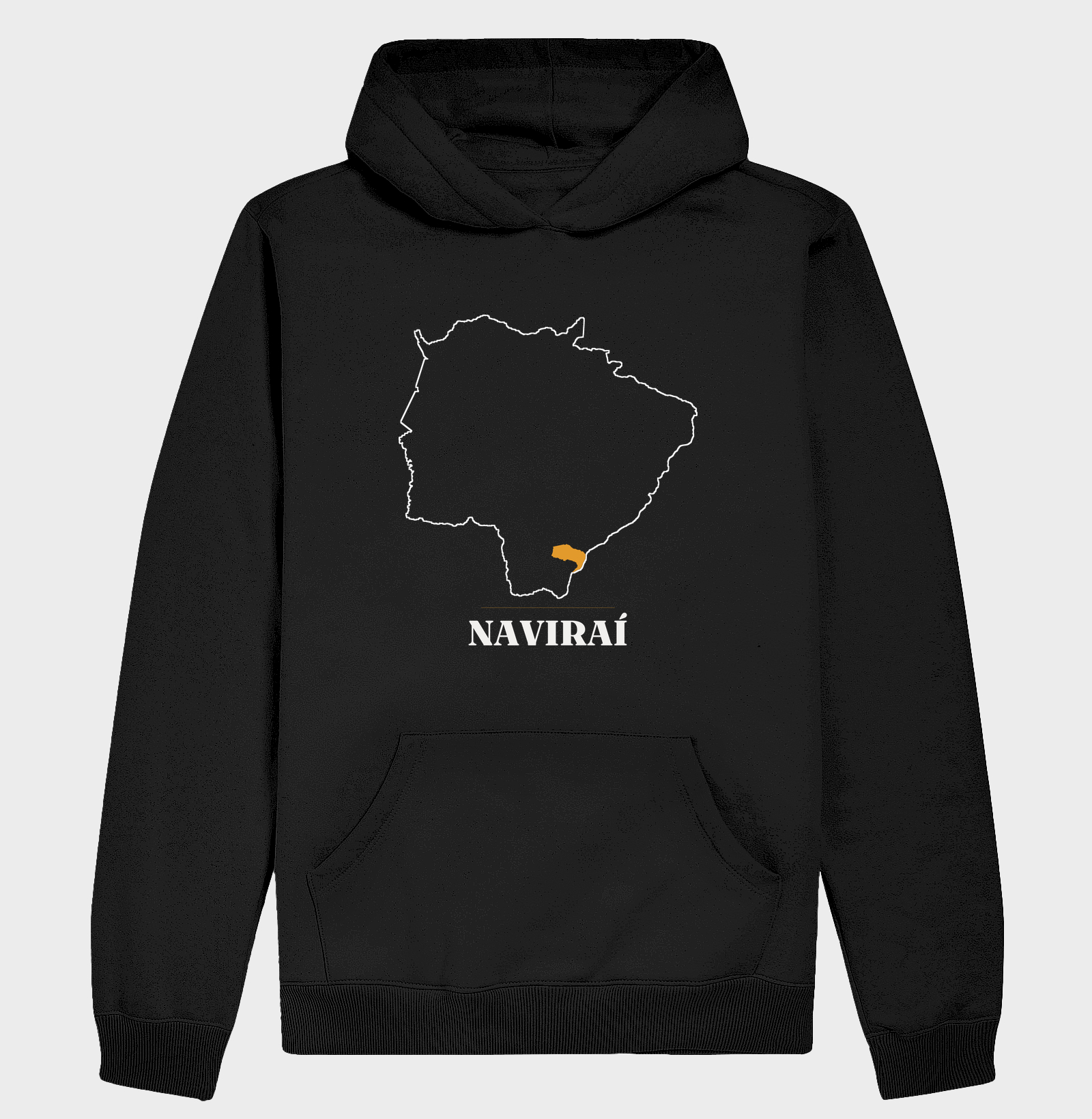 Naviraí | Traço MS - Hoodie Moletom