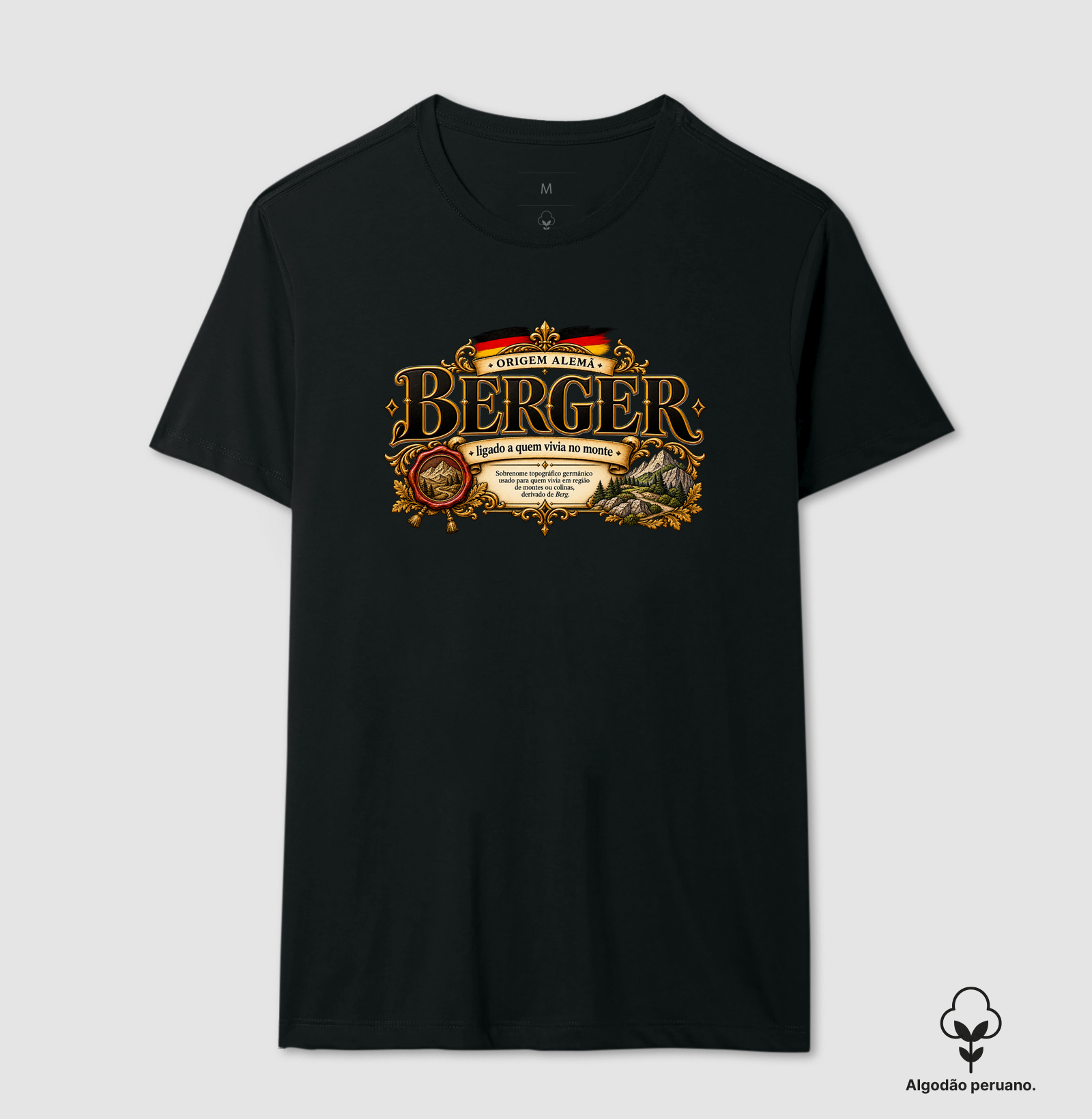 Berger  - Camiseta Algodão Peruano
