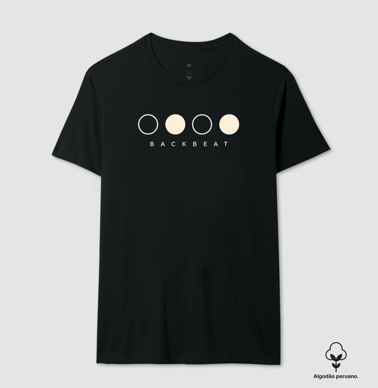 Backbeat - Camiseta Algodão Peruano