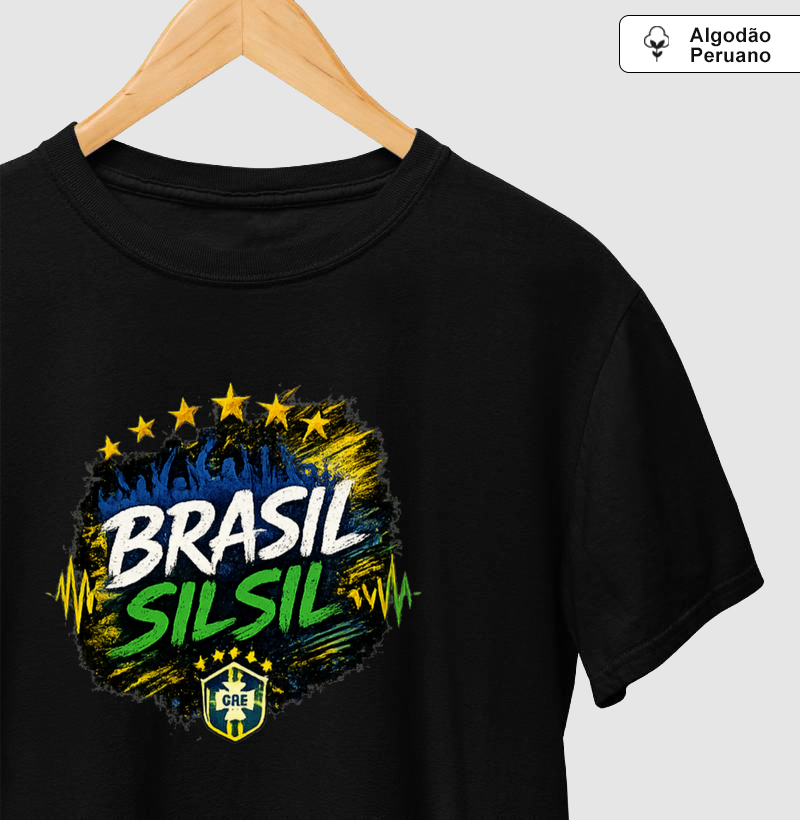 🇧🇷 BRASIL SIL SIL – A CAMISA DE QUEM SENTE A TORCIDA