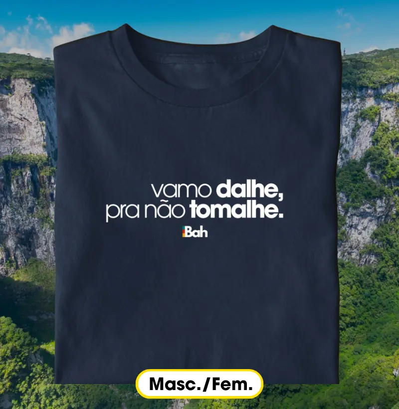 Vamo dalhe pra não tomalhe