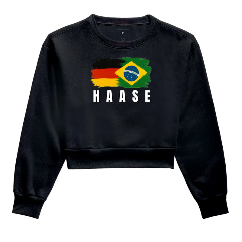 Haase - Cropped Moletom