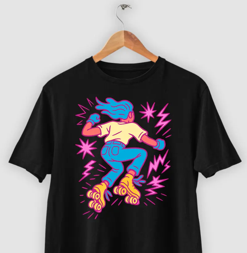 Skater on Fire