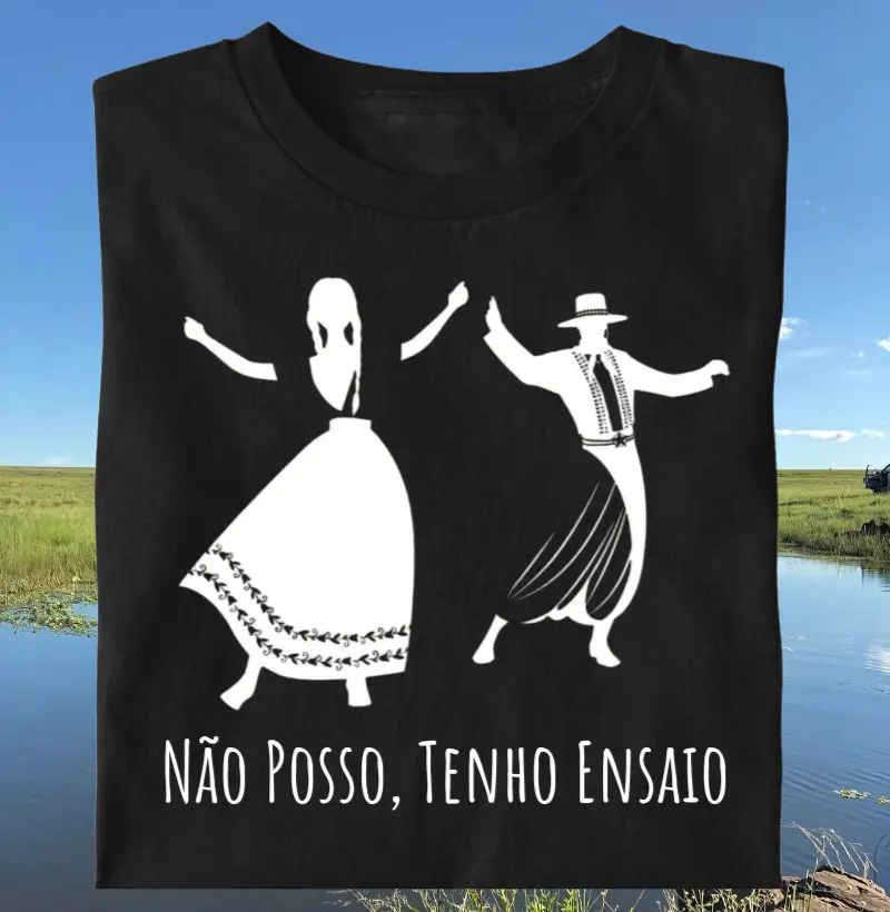 Camiseta Não Posso Tenho Ensaio