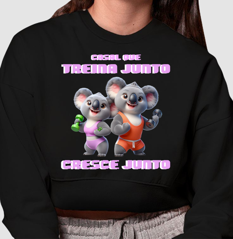 Casal que treina junto, cresce junto