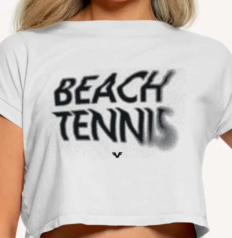 Cropped Beach Tennis Areia