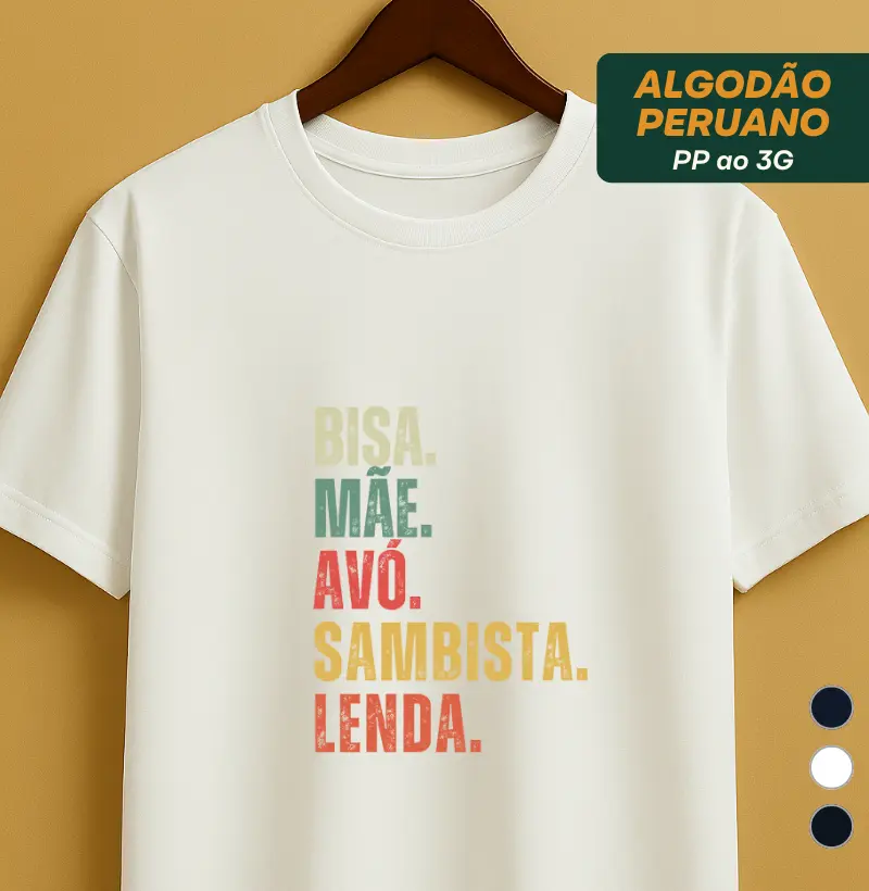 BISA. MÃE.AVÓ.SAMBISTA.LENDA