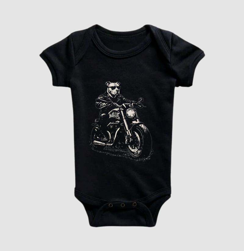 PITBULL MOTOCICLISTA