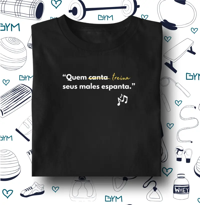 Quem treina seus males espanta