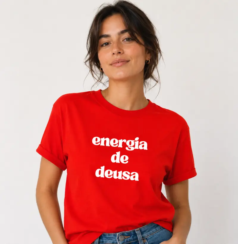 Camiseta Energia de Deusa