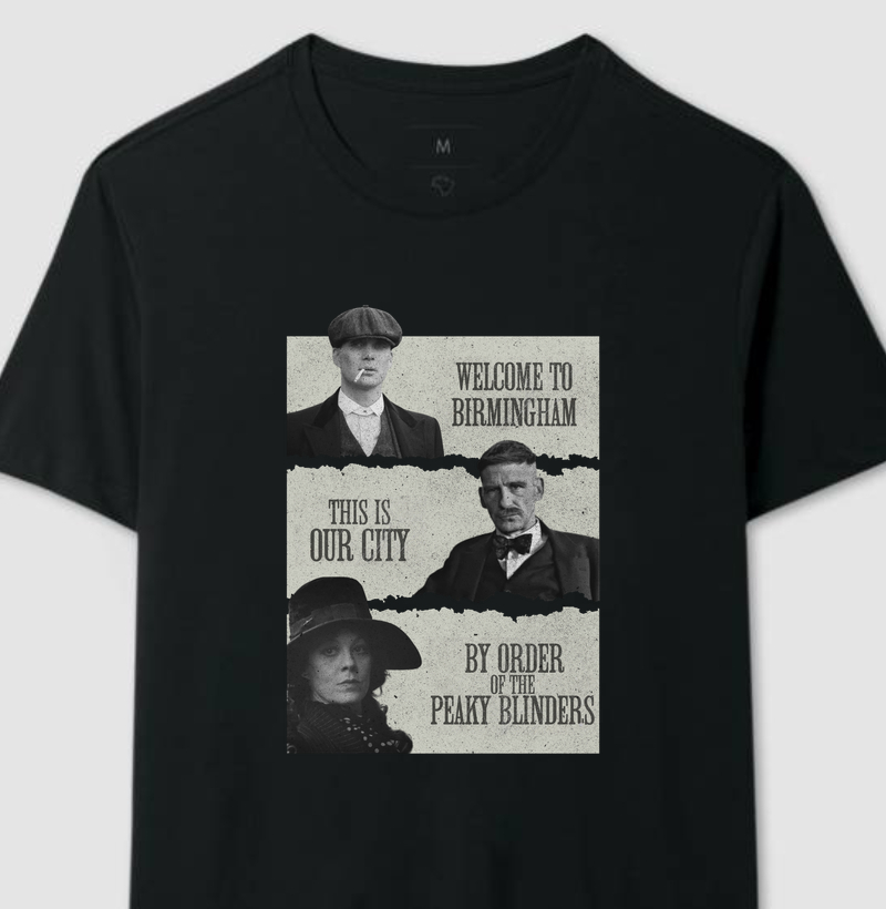 Camiseta Peaky Blinders - Welcome