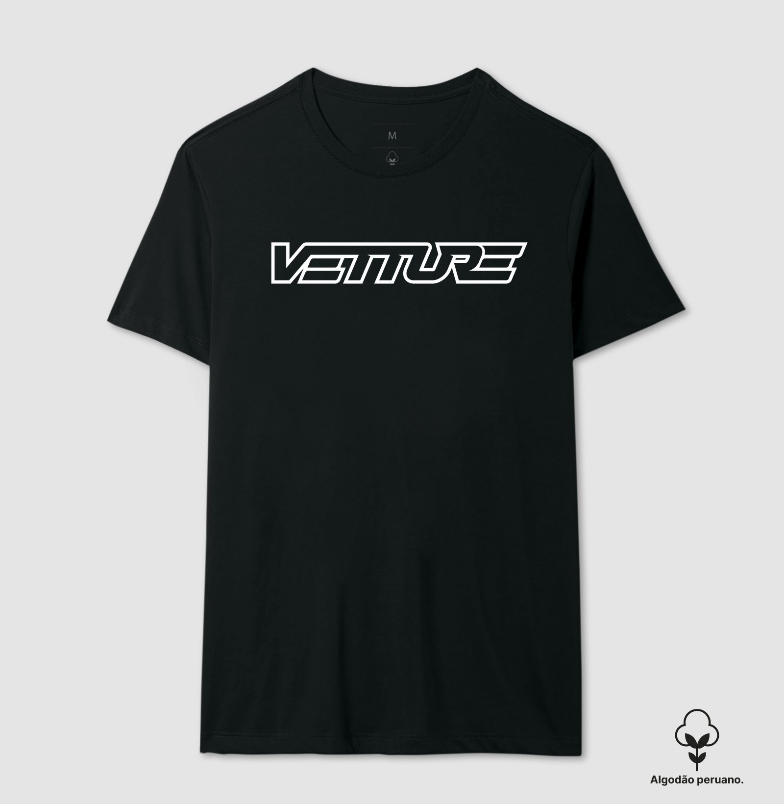 Camiseta Algodão Peruano Vetture Outline 