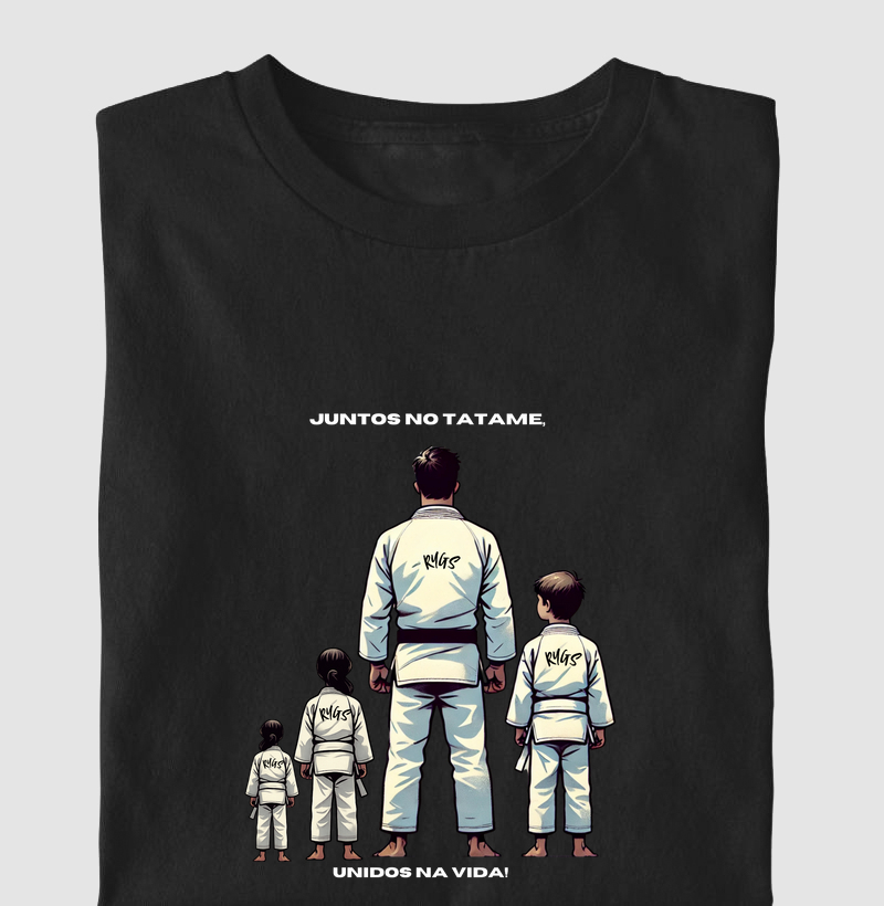 Juntos no Tatame, Unidos na Vida  Pai, Filho e 2 Filhas!