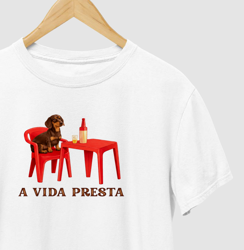 A vida presta marrom! - Camiseta