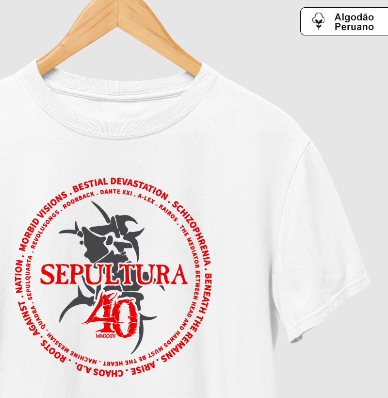 Camiseta Premium - Sepultura