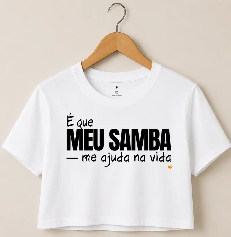 É que meu samba me ajuda na vida