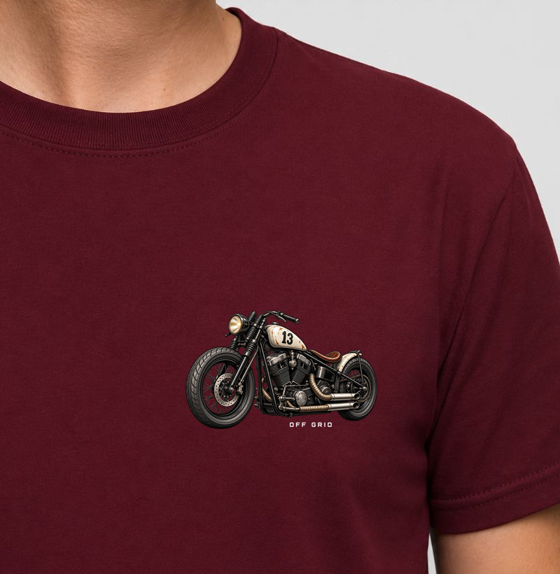 Moto Custom - Camiseta