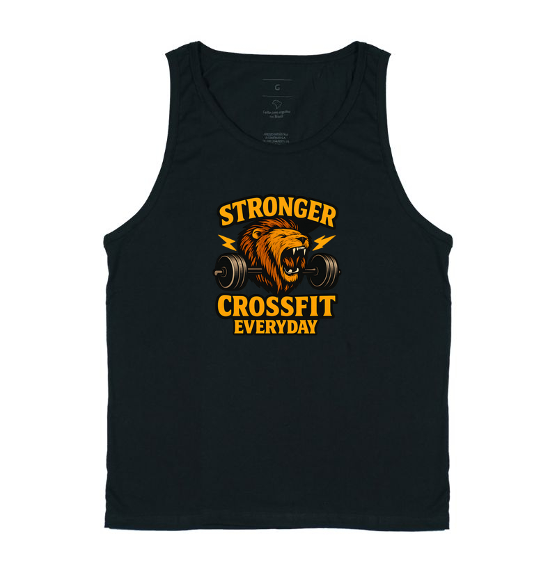Camiseta CrossFit Stronger