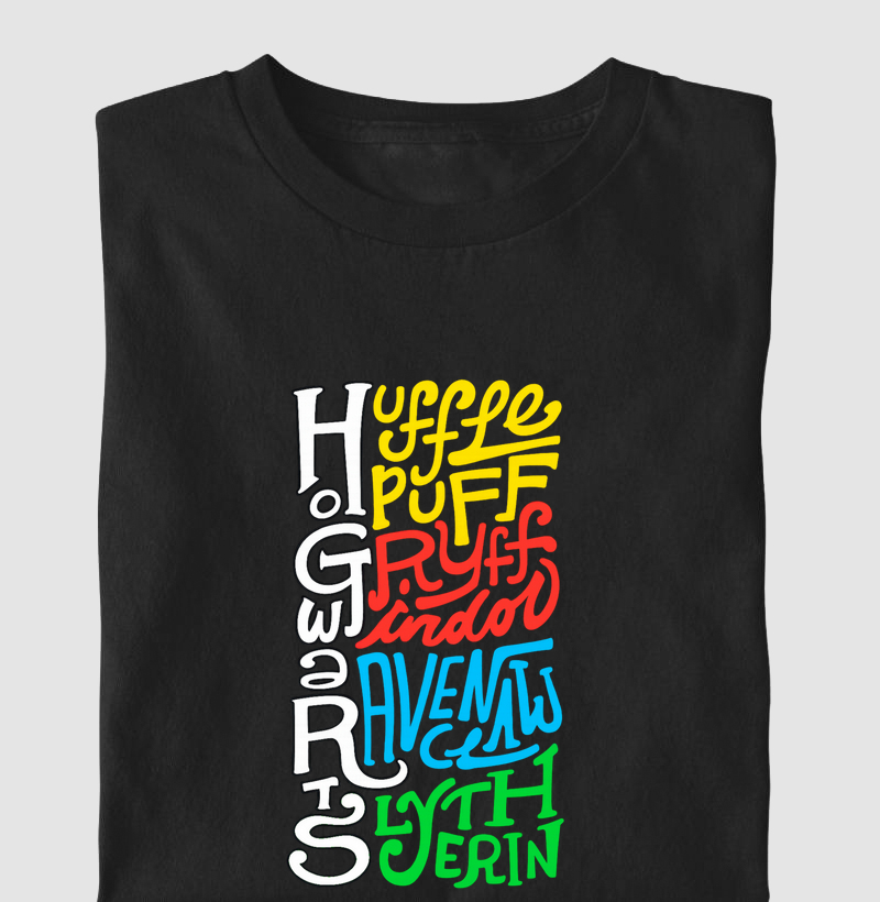 Hufflepuff, Gryffindor, Ravenclaw e Slytherin - Harry Potter