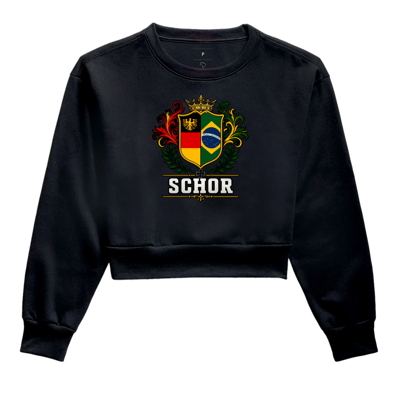 Schor - Cropped Moletom