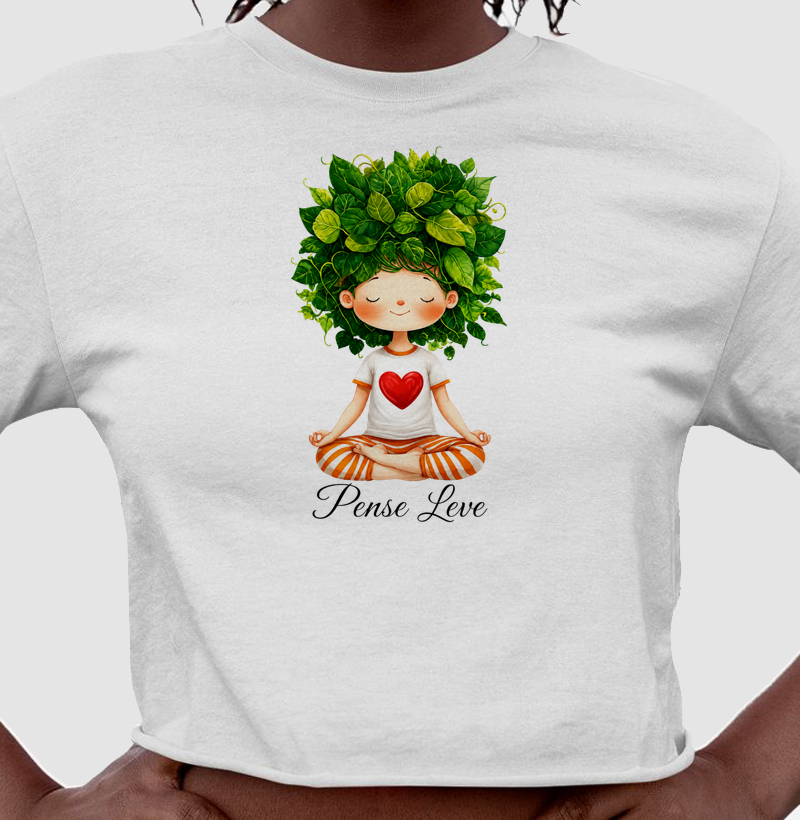 Camiseta Pense Leve