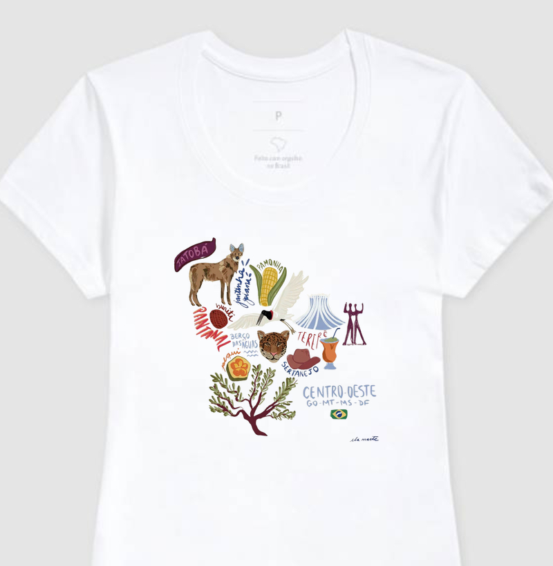 Camiseta Alma Centro-Oestino