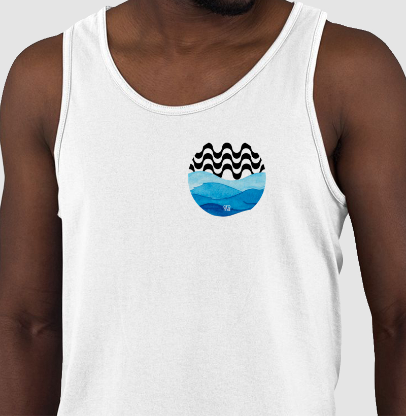 Camiseta Regata Copacabana Mar