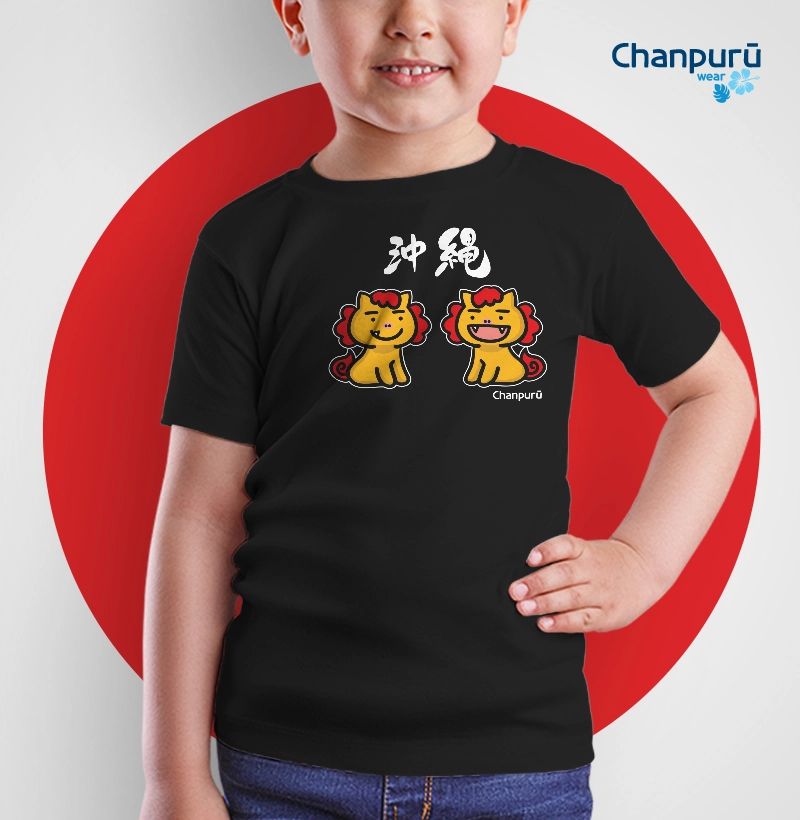 camiseta infantil shisa