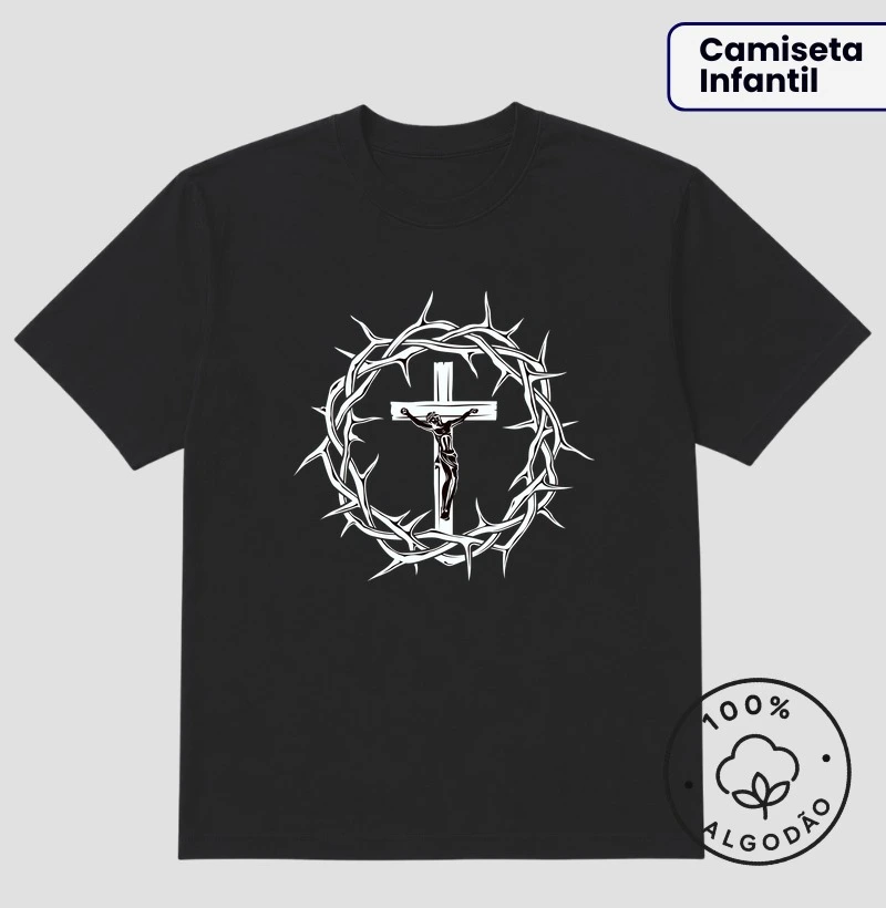 Coroa e Cristo - Minimalista