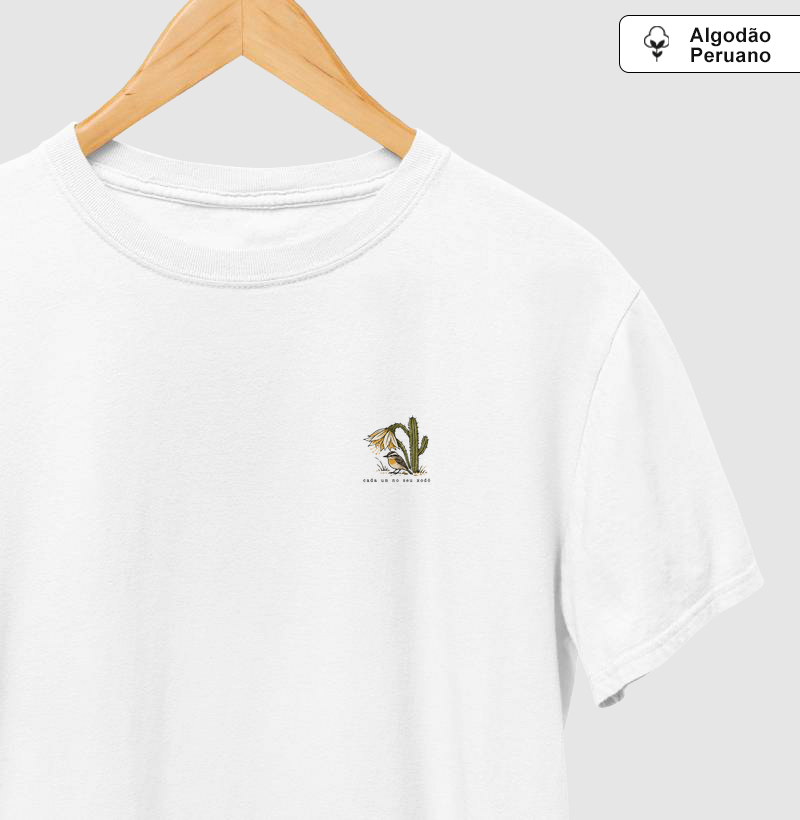 Cada um no seu xodó - Camiseta Algodão Peruano